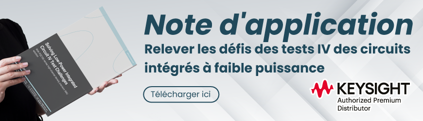 Bannière Keysight note d'appli